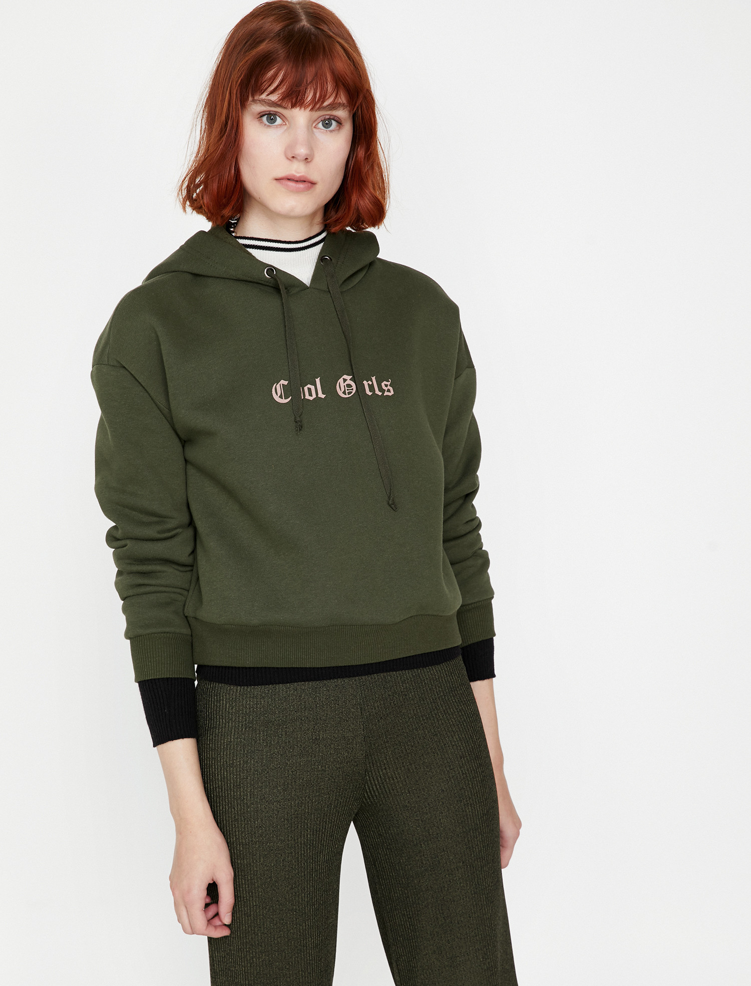 

Худи Koton 9KAL11204JK-890 XL Khaki