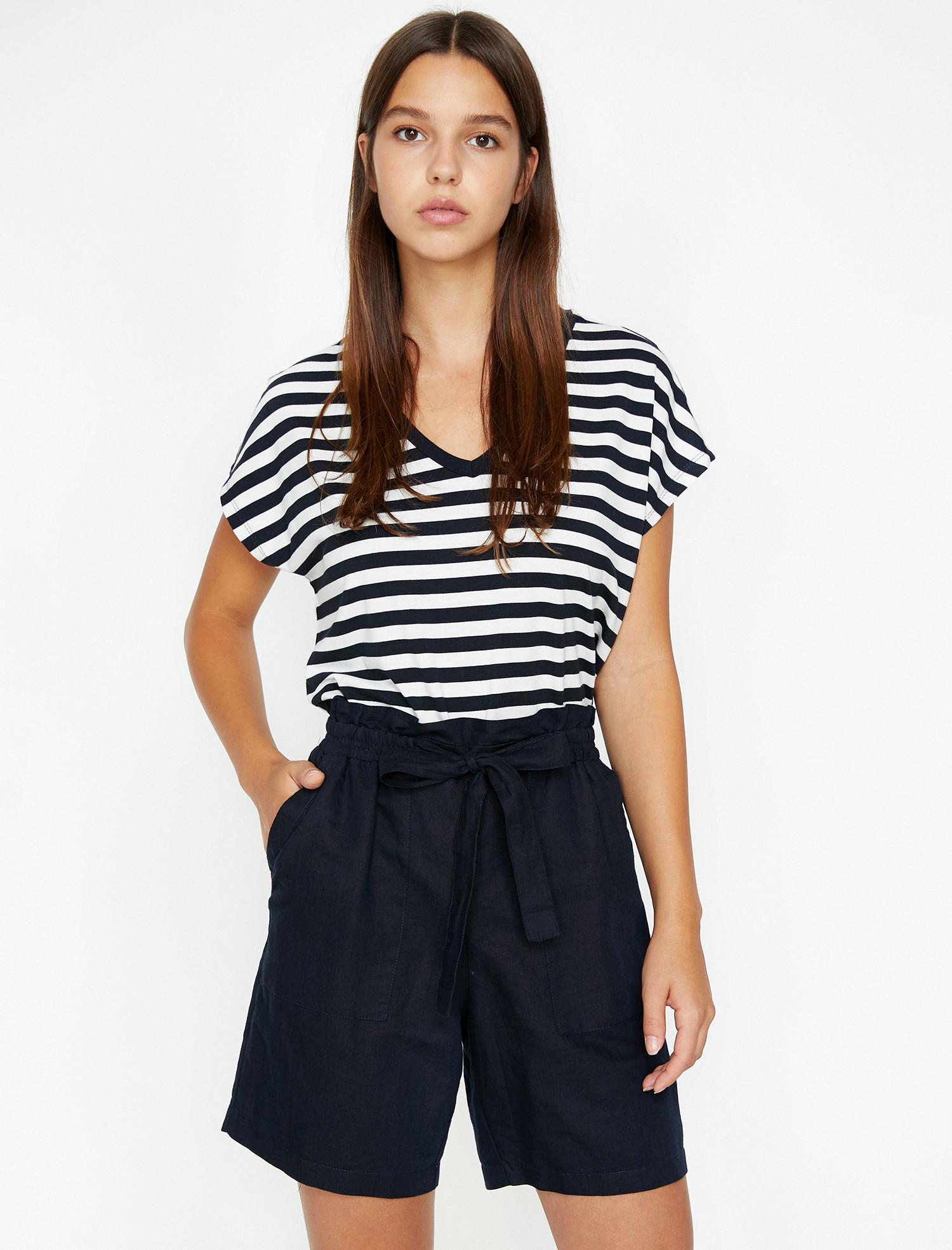 

Футболка Koton 9KAK12591YK-11L S Marine Stripe