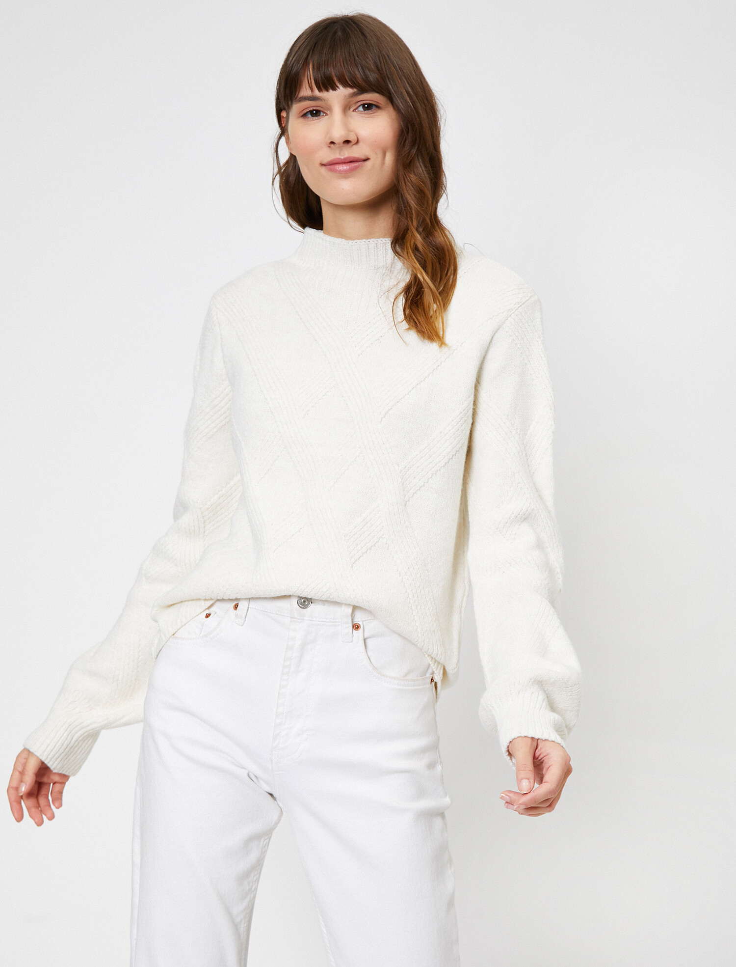 

Свитер Koton 0KAK93415OT-001 M Off White