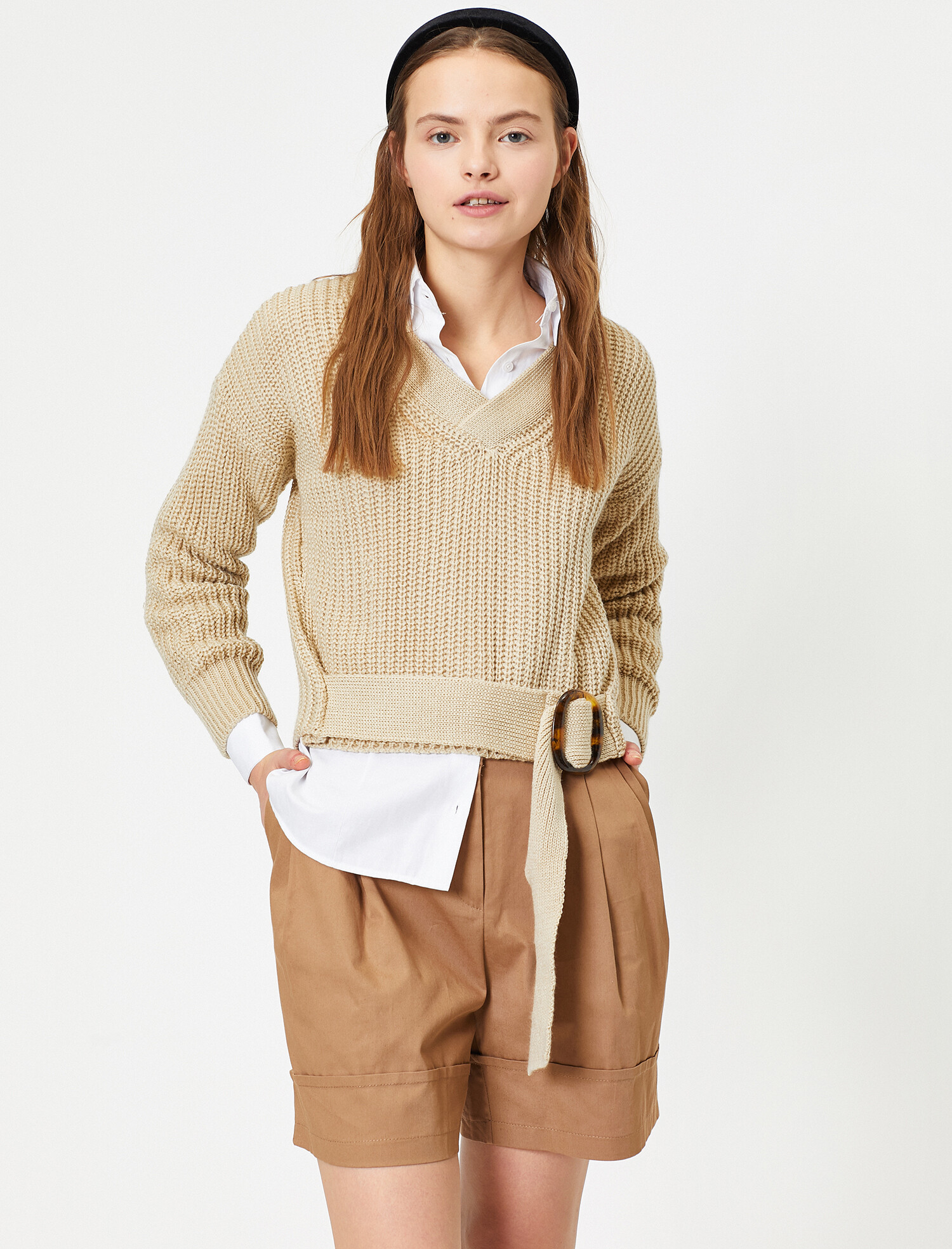 

Джемпер Koton 0KAL98309UT-050 S Beige