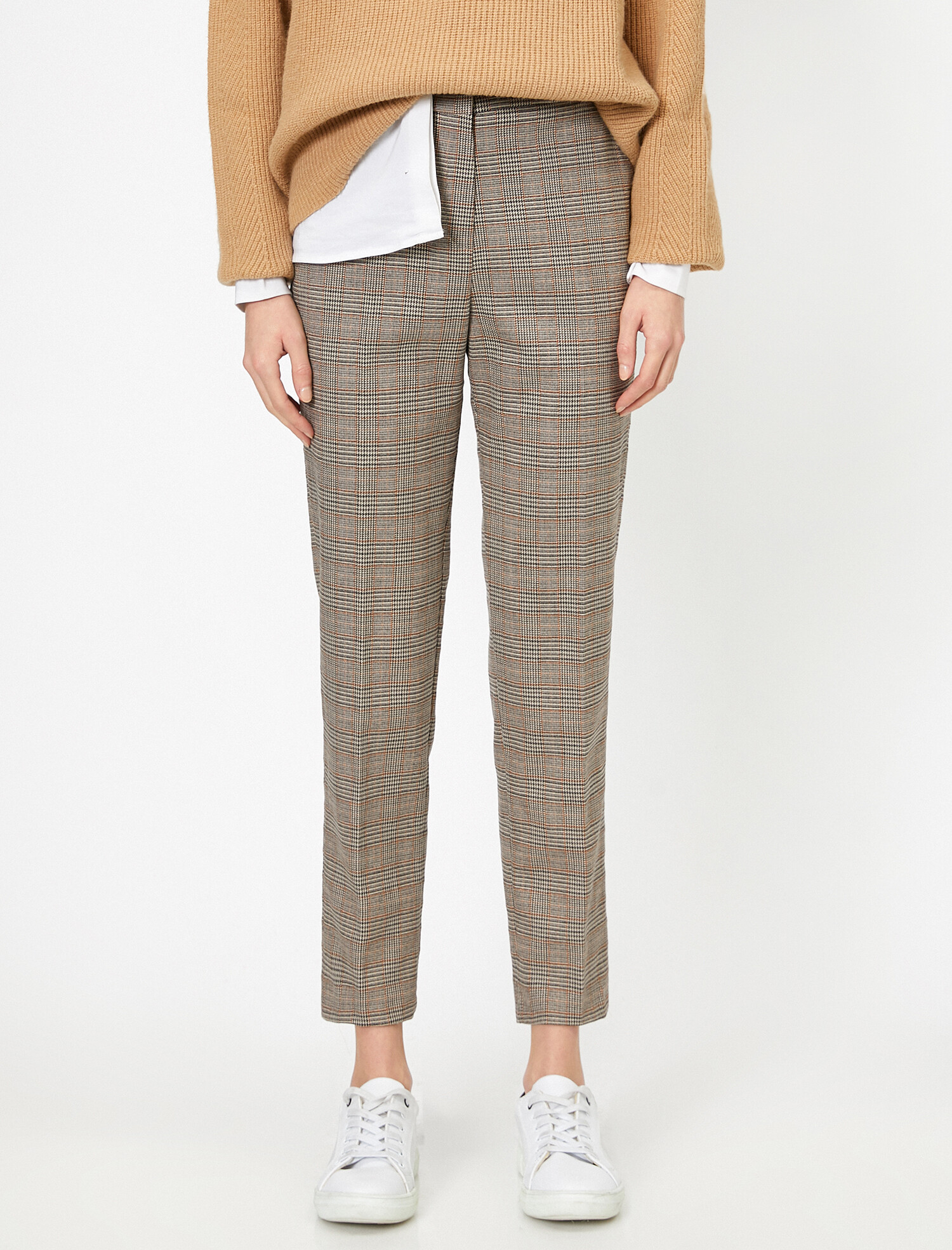 

Брюки Koton 0KAK42954UW-08T 38 Brown Check