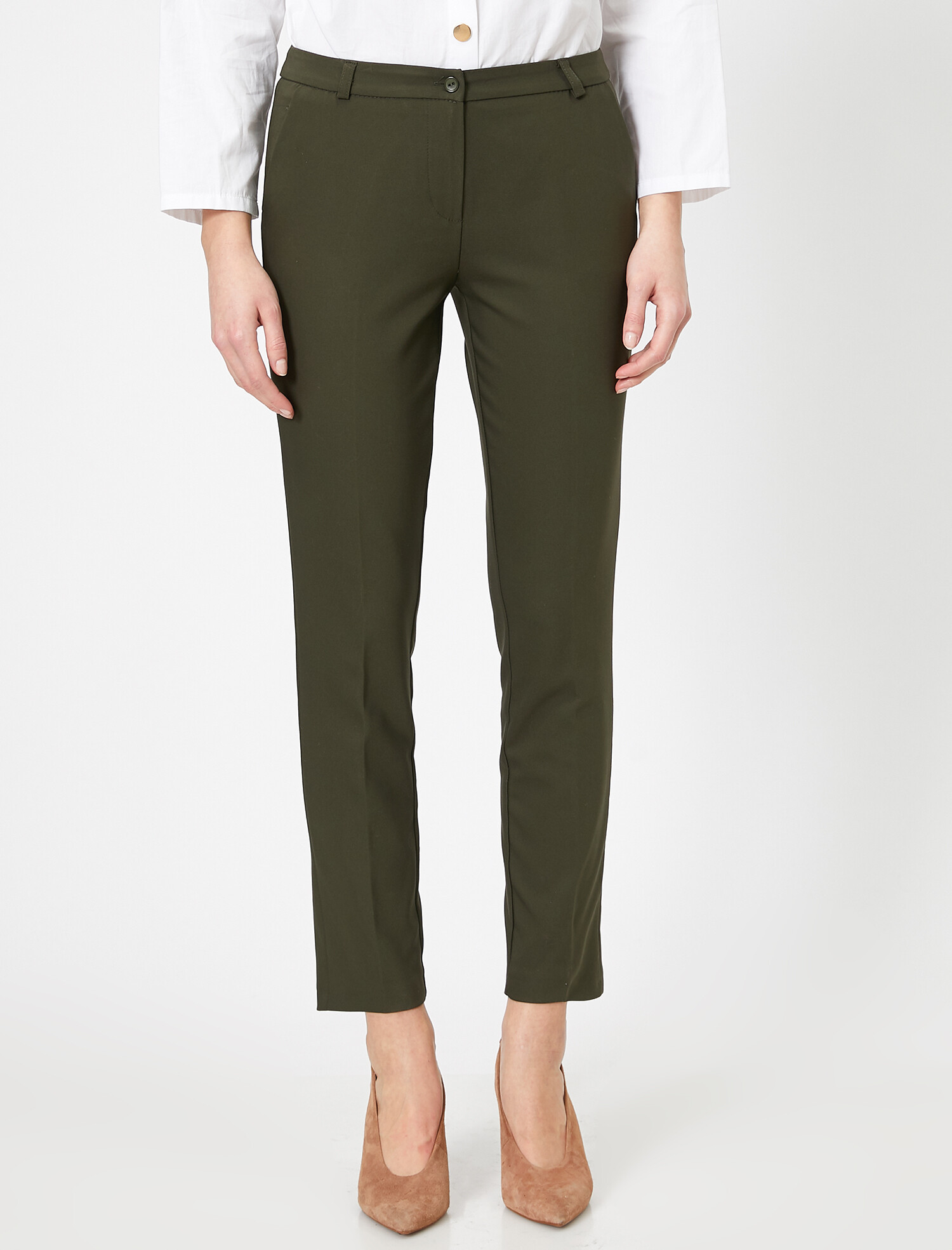 

Брюки Koton 0KAK43713EW-889 40 Khaki