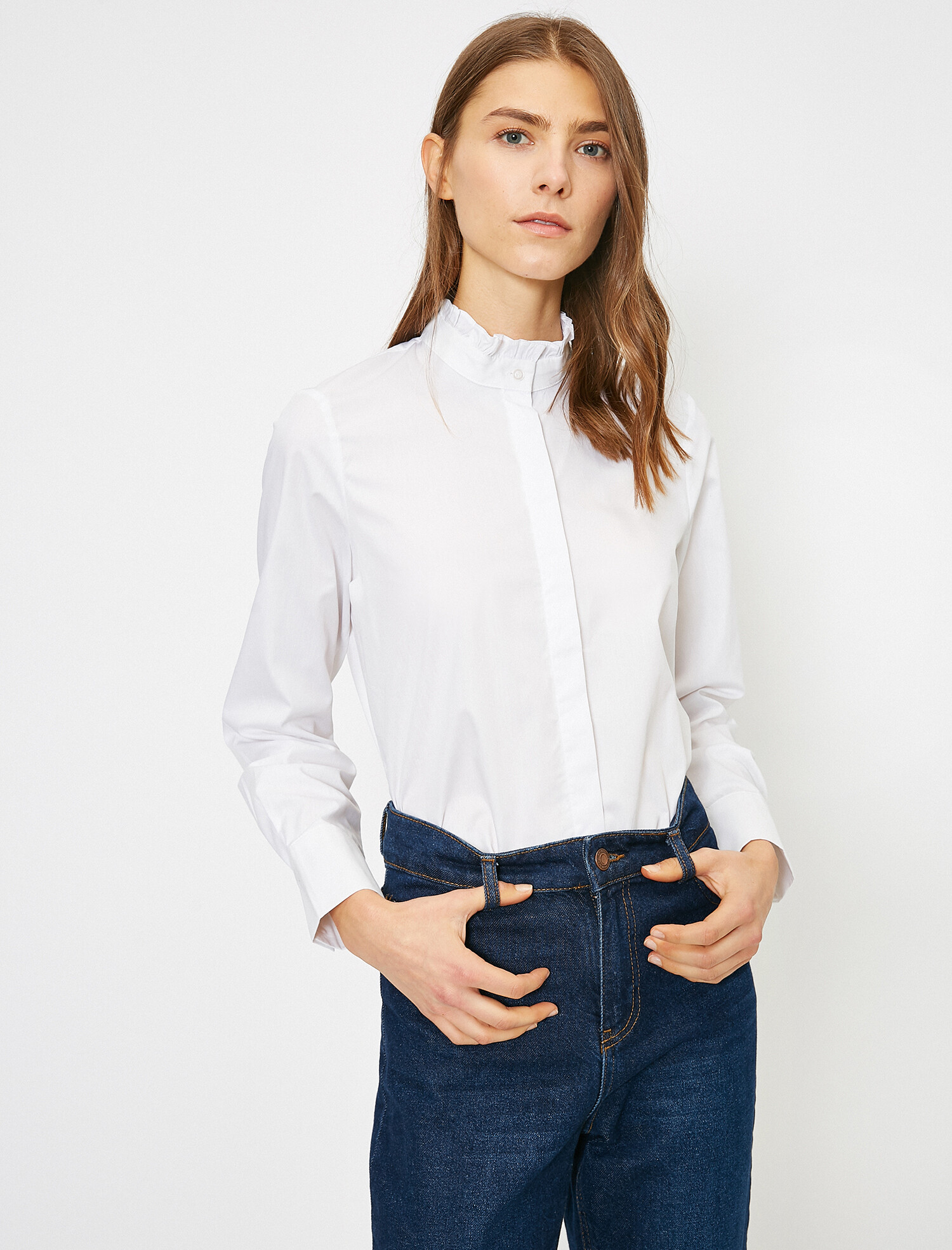 

Блузка Koton 0KAK63912EW-000 34 White