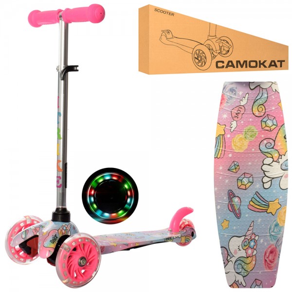 

Самокат iTrike BB 3-013-4-F-P1 Розовый (BAM003220)