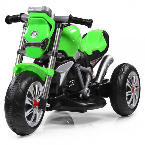

Электро-/Веломобиль Мотоцикл Bambi Racer M 3639-5 Зеленый (BAM003203)