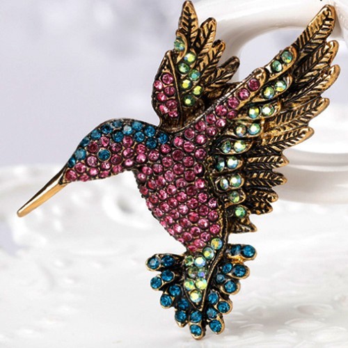 

Брошь Колибри Anex Hummingbird Brooch