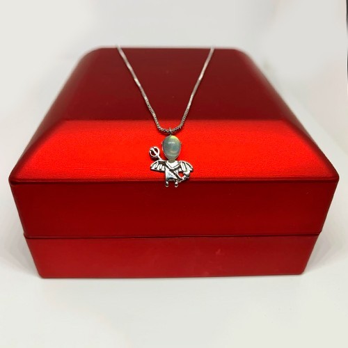 

Кулон на шею Luxury Cute Demon в фирменном боксе с подсветкой