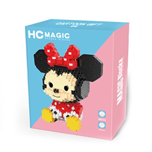 

Конструктор ребенок Минни Маус HC Magic Baby Minnie Mouse 841 деталей