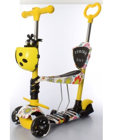 

Самокат iTrike JR 3-058-L-WP6 Желтый (BAM003195)