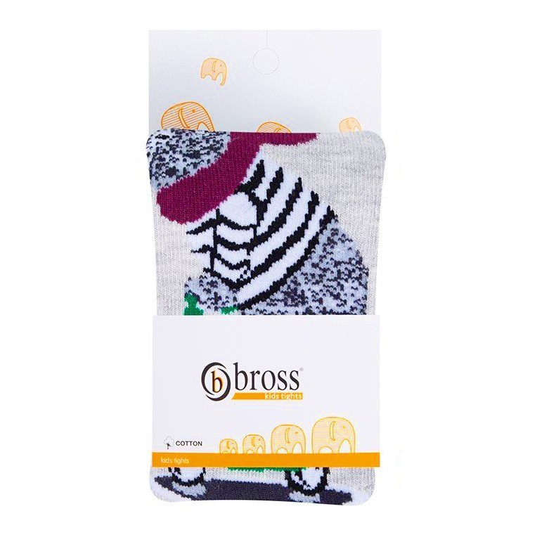 

Колготы детские BROSS медведи 98-104 см 3-5 лет Бежевые