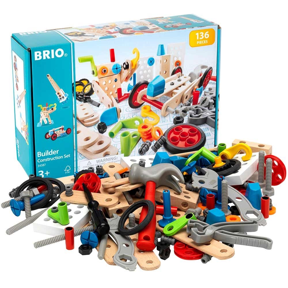 

Конструктор BRIO Builder 136 эл. (34587)