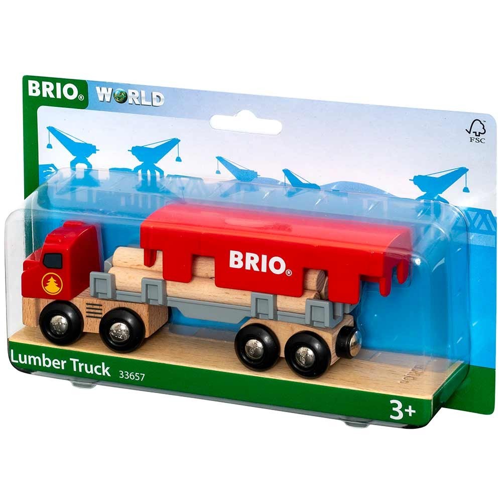 

Грузовик-лесовоз для железной дороги BRIO (33657)