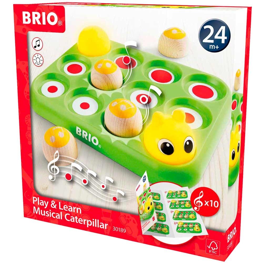 

Музыкальная игрушка BRIO Гусеница (30189)