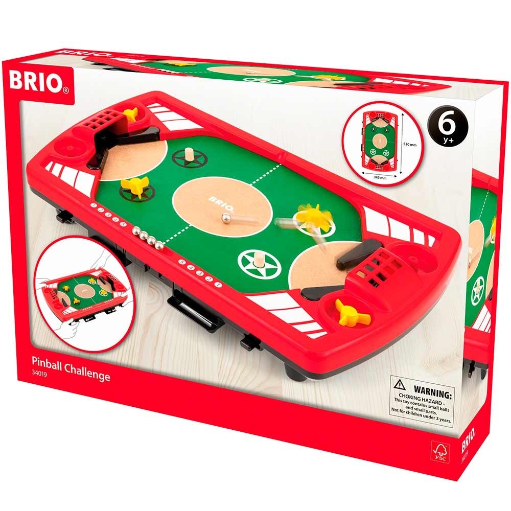 

Настольная игра BRIO Пинбол на двоих (34019)