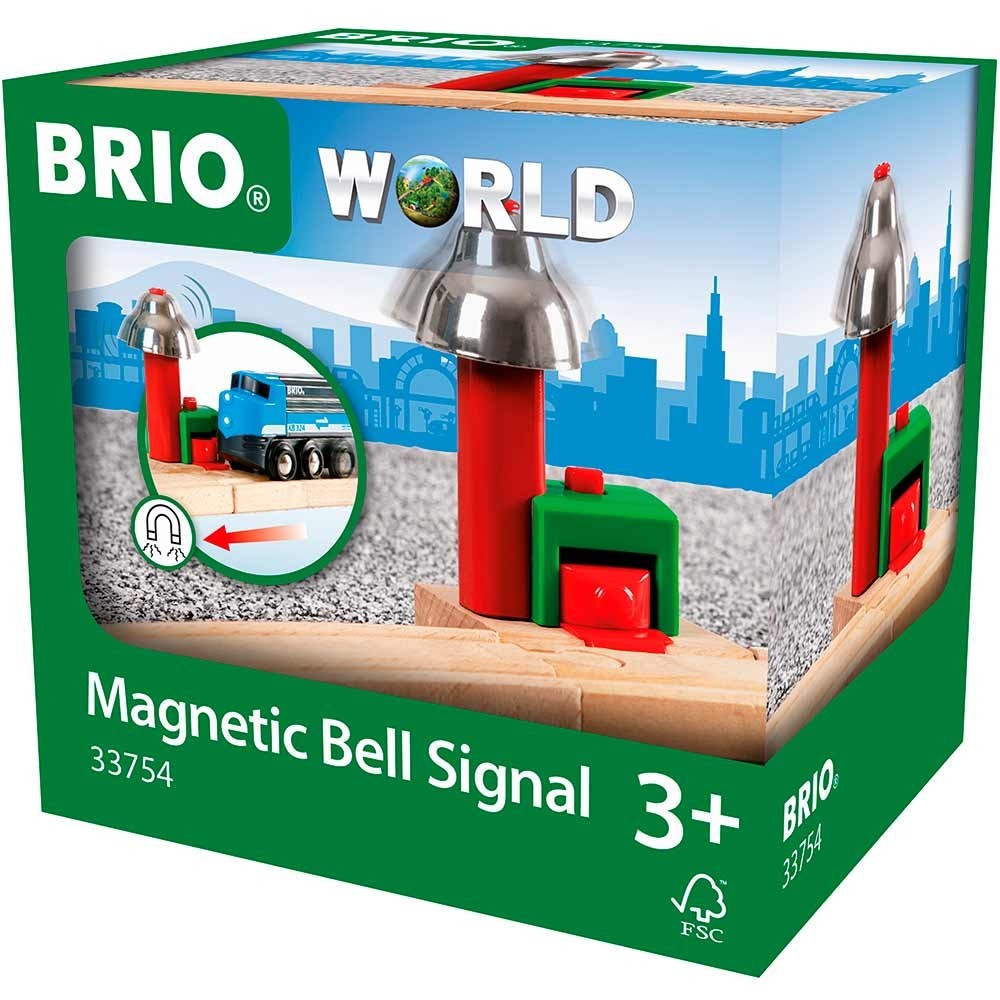

Сигнальный колокольчик для железной дороги BRIO на магнитах (33754)
