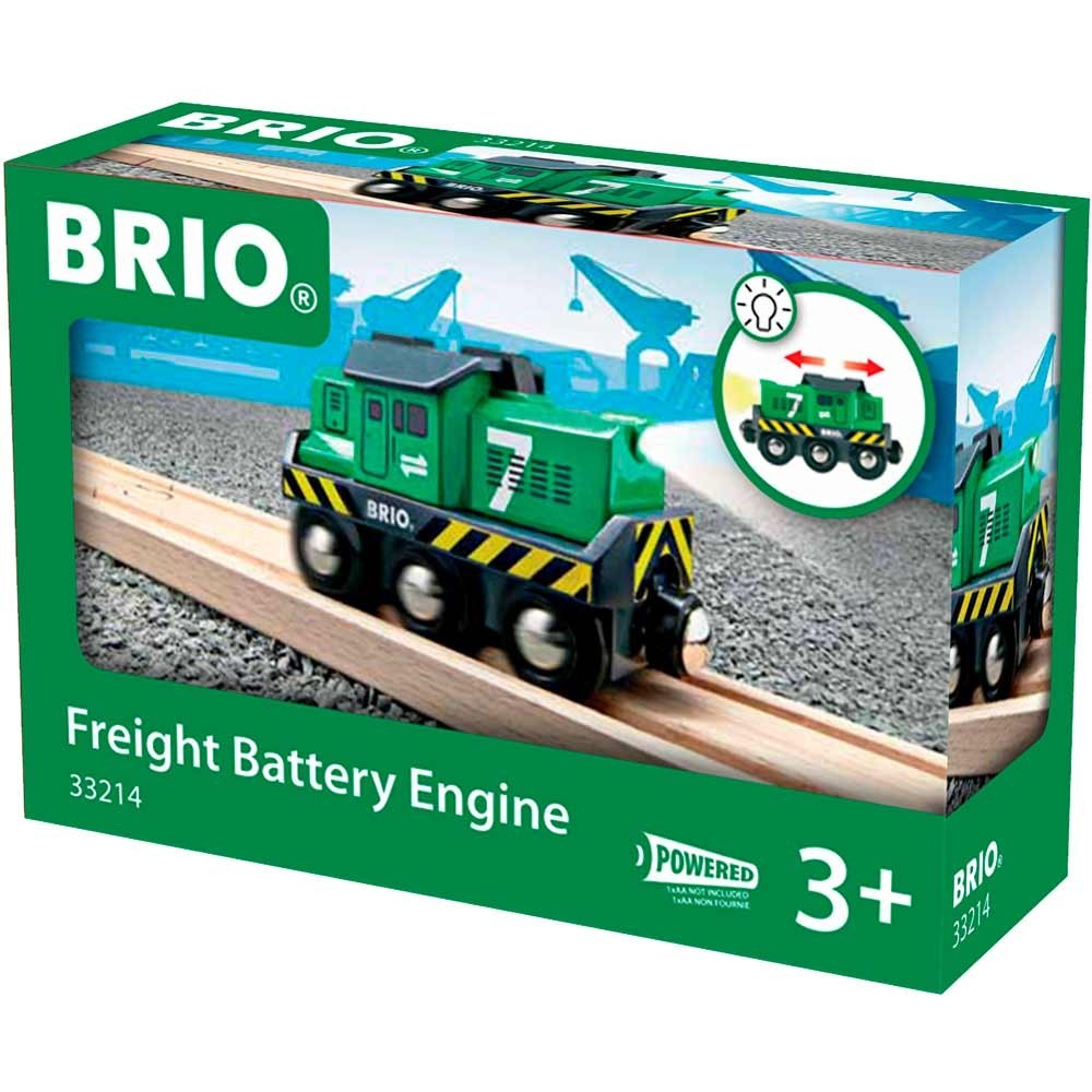 

Локомотив для железной дороги BRIO на батарейках (33214)