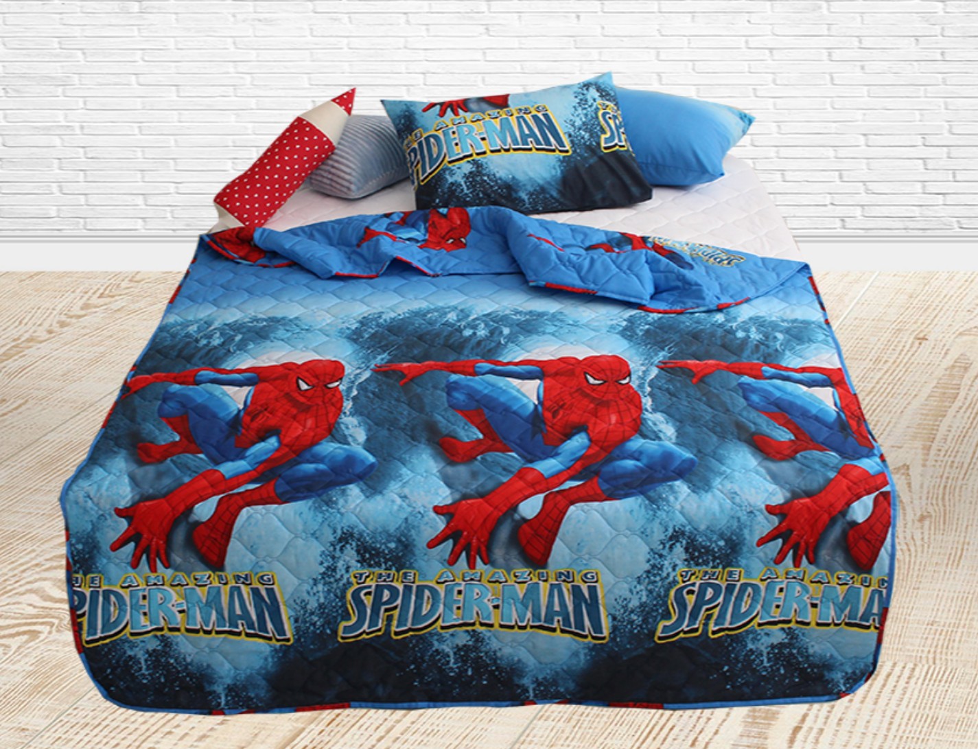 

Покрывало-одеяло TAG 160х212 Человек паук детское летнее стеганное 09730530911