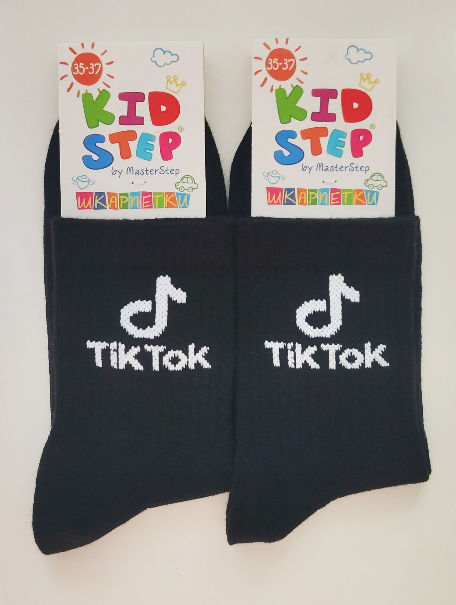 

Детские носки Tik Tok Master Step 009 22-24(35-37) Черные