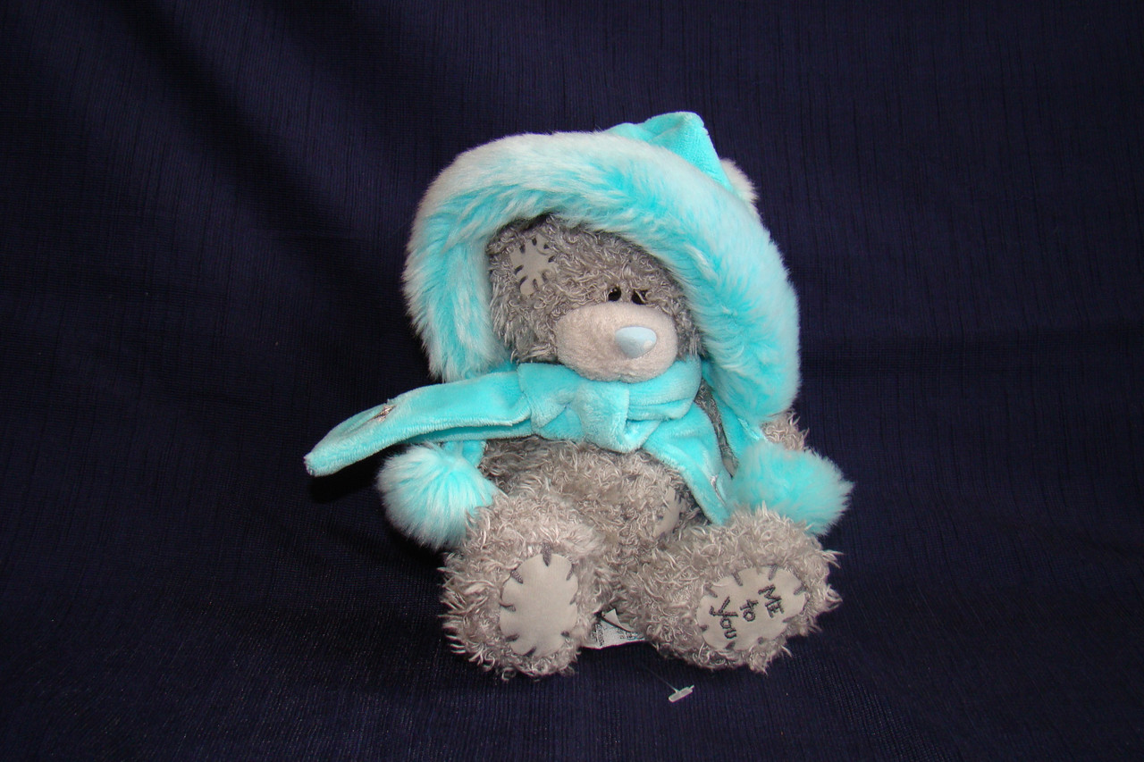 

Игрушка мягкая Мишка Teddy Carte Blanche в шапочке 13 см 20-00153