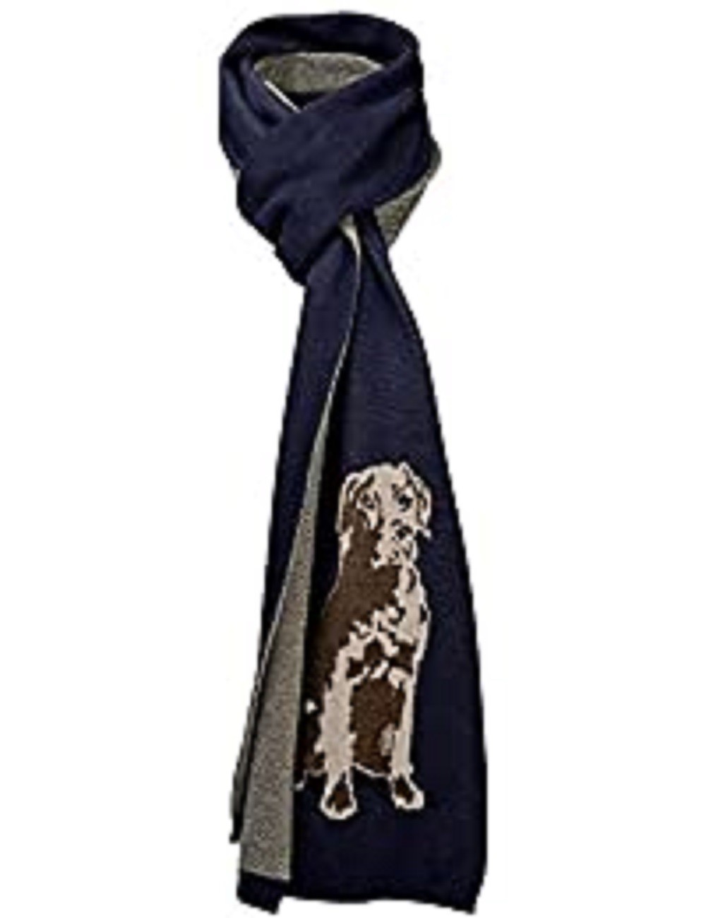 

Шарф Cotton Traders Dog Scarf синий 20-00336