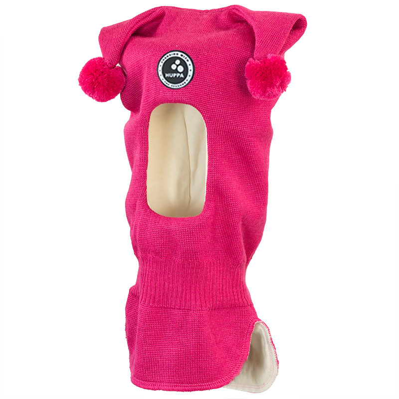 

Вязаная зимняя шапка-шлем Хуппа Huppa Coco 3 фуксия, S 47-49 см (85070300-00063-00S)