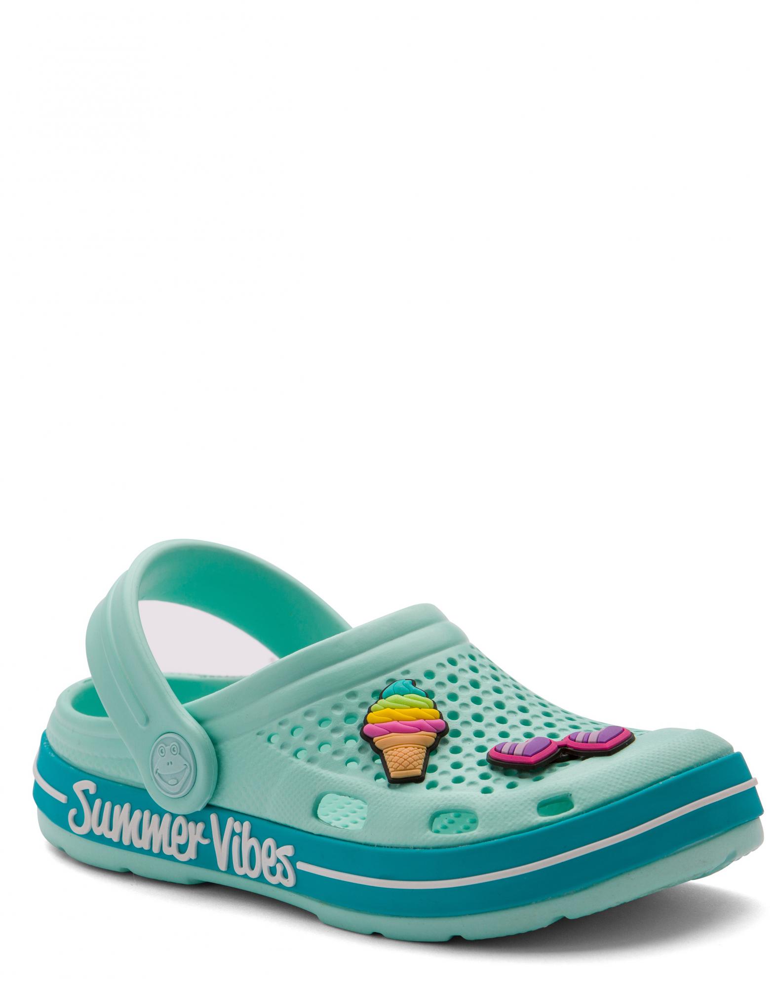 

Клоги Coqui 6423 Lindo 24/25 15,5 см Lt. mint/Turquoise summer + amulet (6423_24/25_Mint/Turquo)