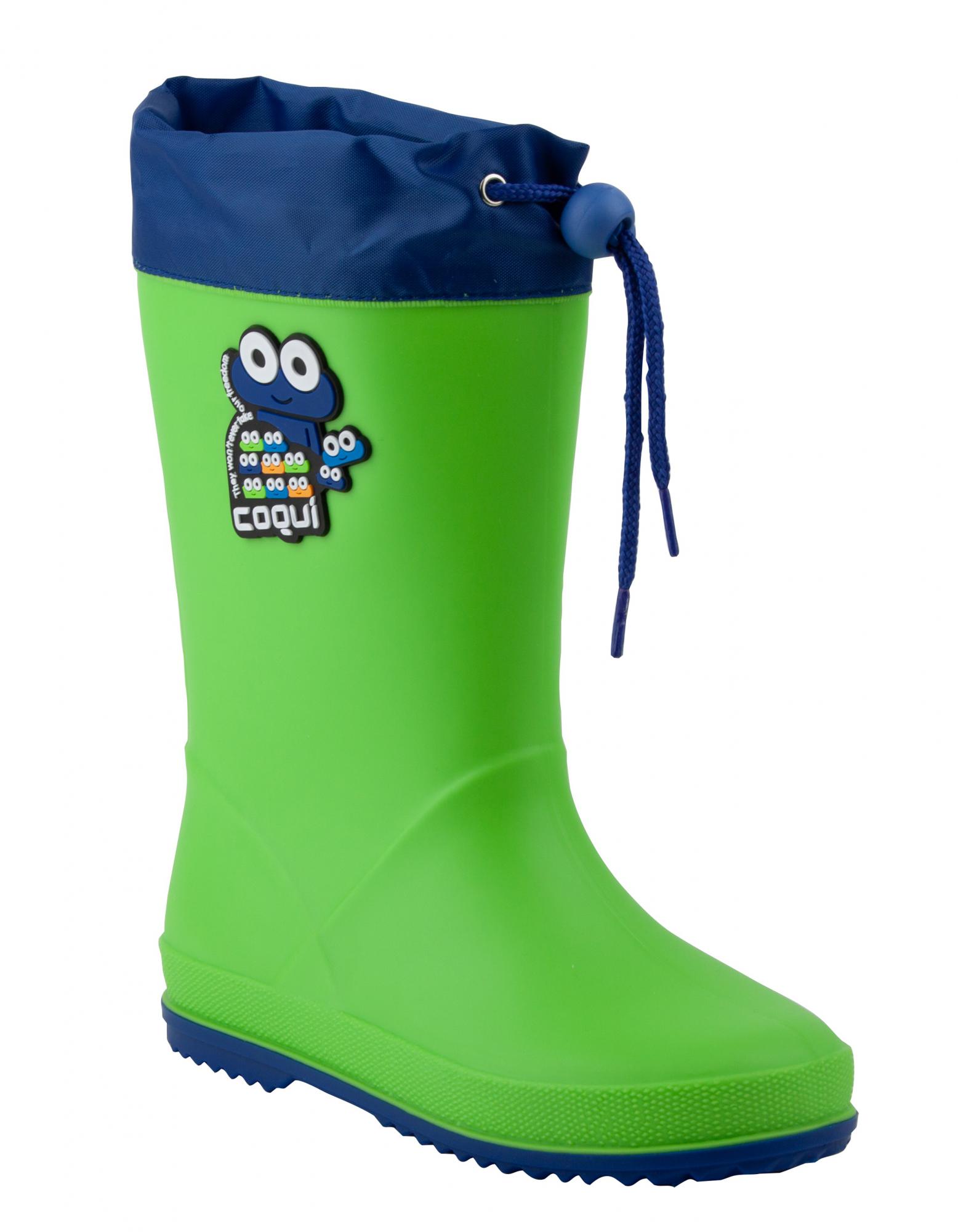 

Резиновые сапоги Coqui 8508 Rainy Collar 24 15 см Lime/Royal (8508_24_Lime/Royal)