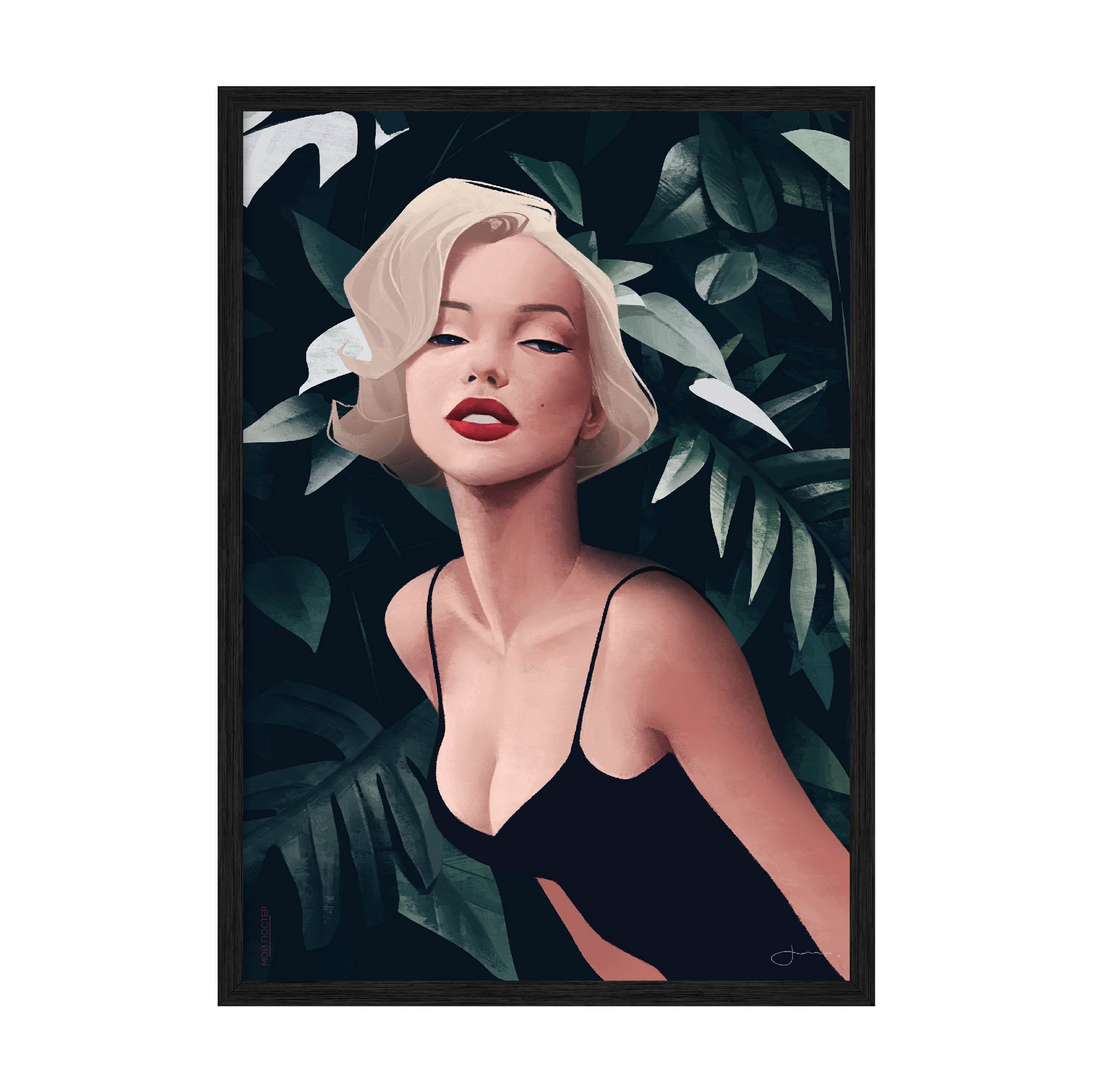 

Постер "Girl Vol14" без стекла 42 x 59.4 см в чёрной рамке