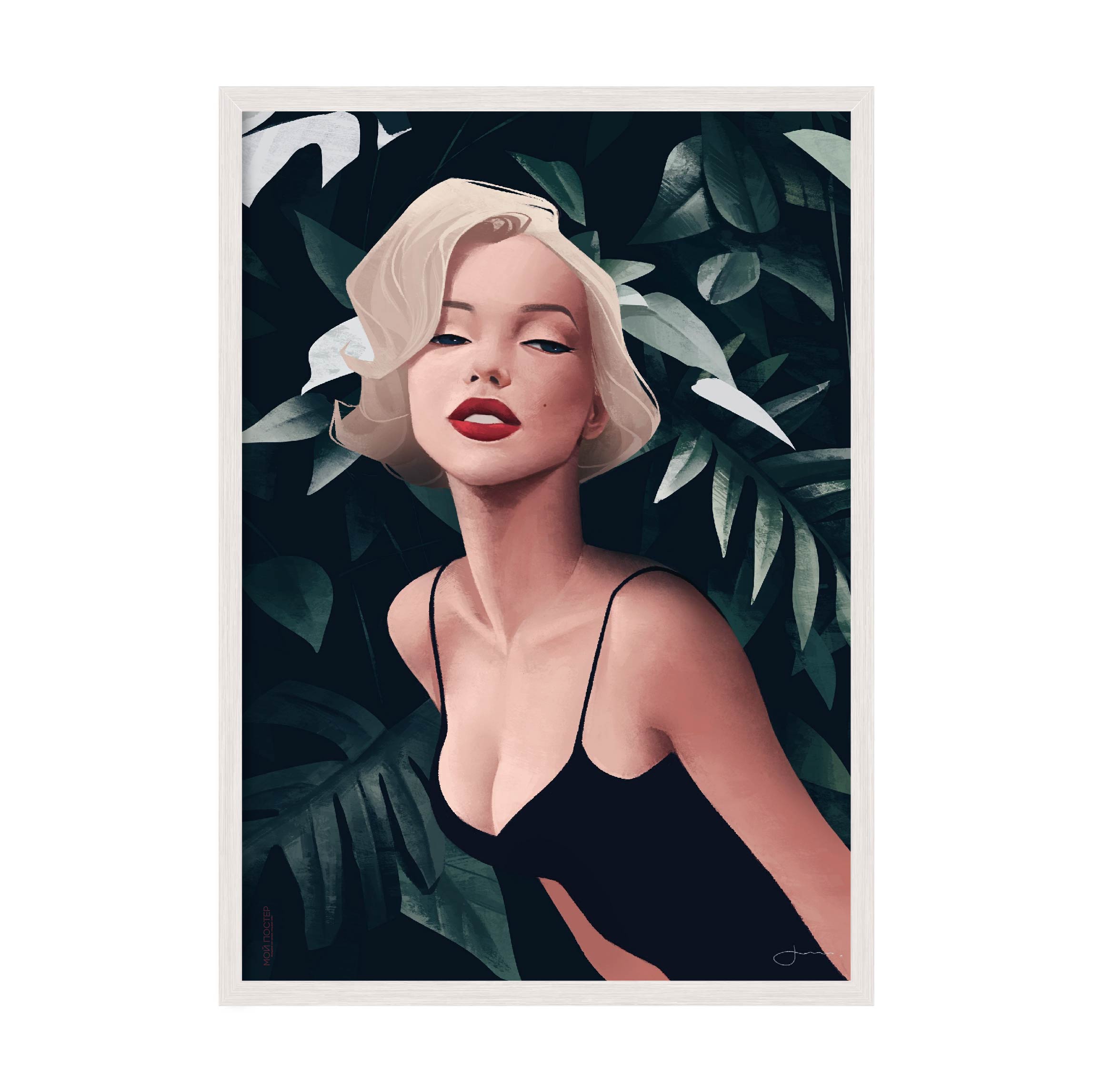 

Постер "Girl Vol14" без стекла 59.6 x 84 см в белой рамке