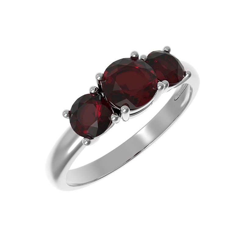 

Кольцо из серебра 1741/1р-GARN-10, 17.0 размер