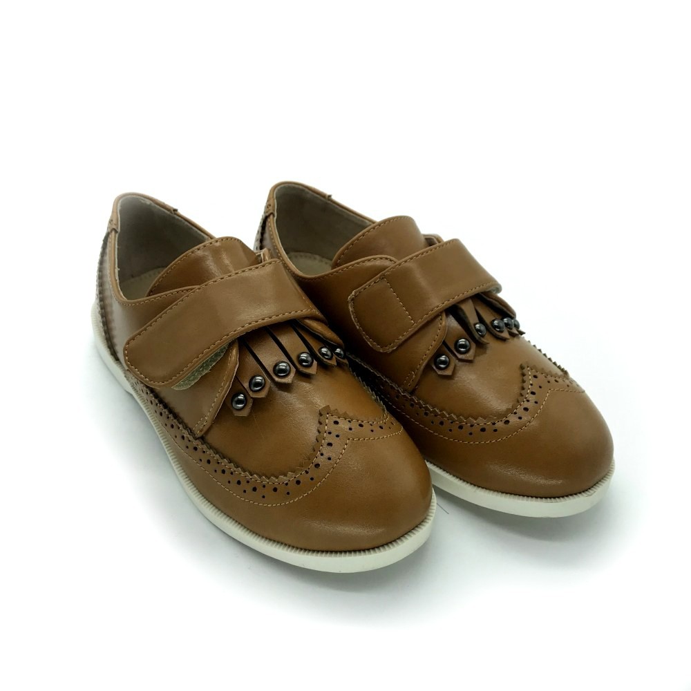 

Туфли для мальчиков Hebe Kids Togo 26 14 см Brown Н26-207