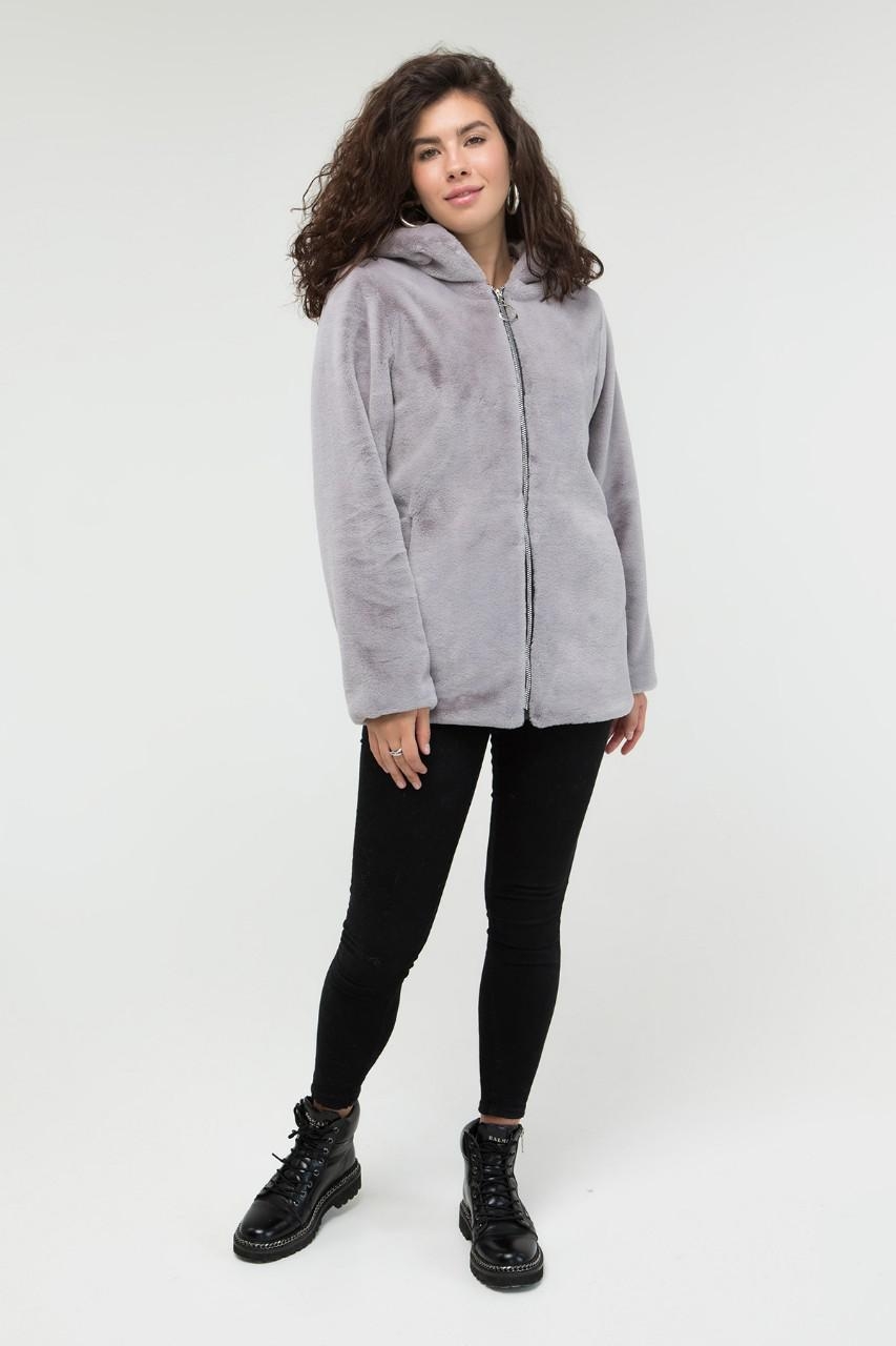 

Fashions • Полушубок Debora Fashions 46 серый (017)