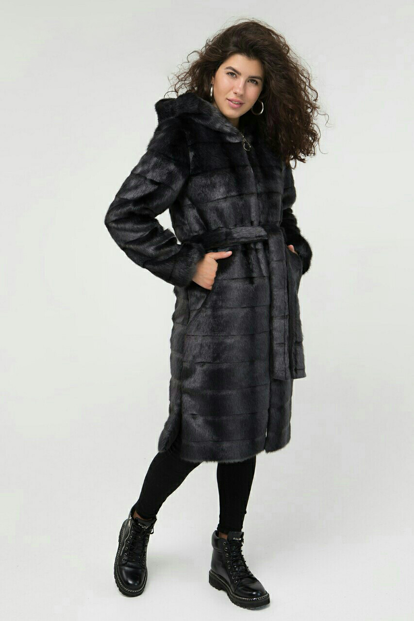 

Fashions • Шуба Elza Fashions 42 графит (021/н-стр-з)