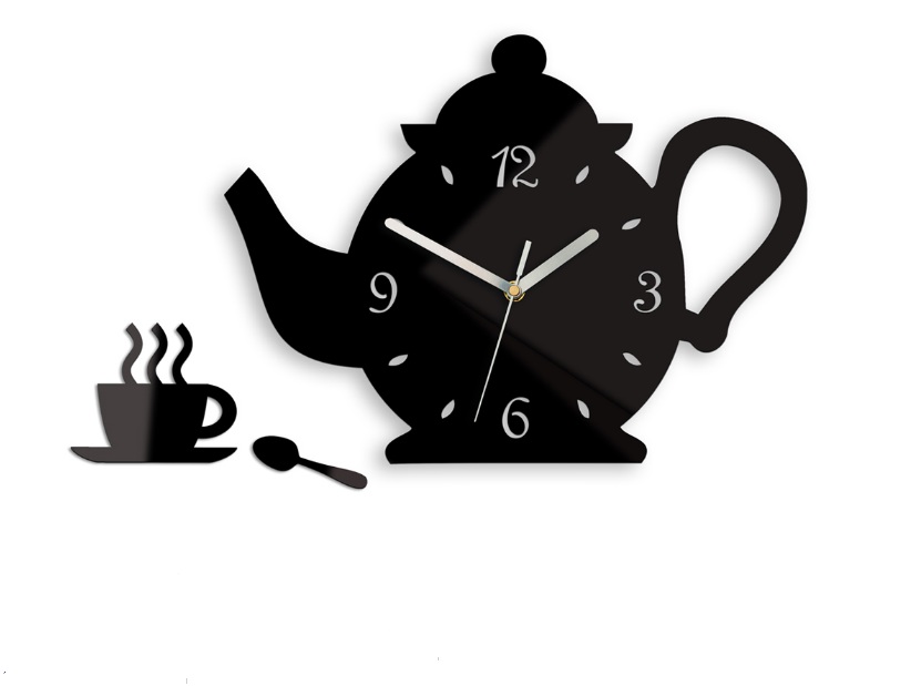 

Настенные часы для кухни Modern Clock Kettle