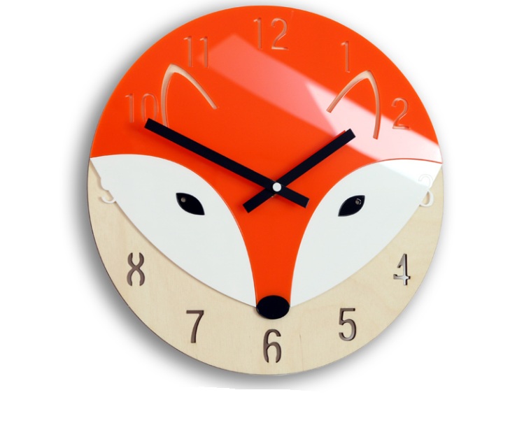 

Настенные часы для детской комнаты Modern Clock Lis