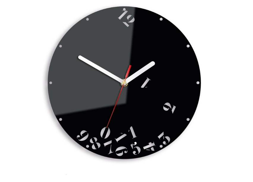 

Настенные часы Modern Clock Falling Number