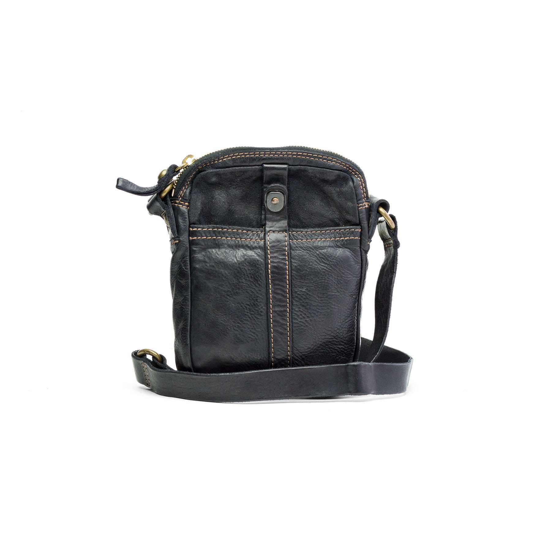 

Сумка Campomaggi nero C3805 VLVR, (16Х16х4 см), черная