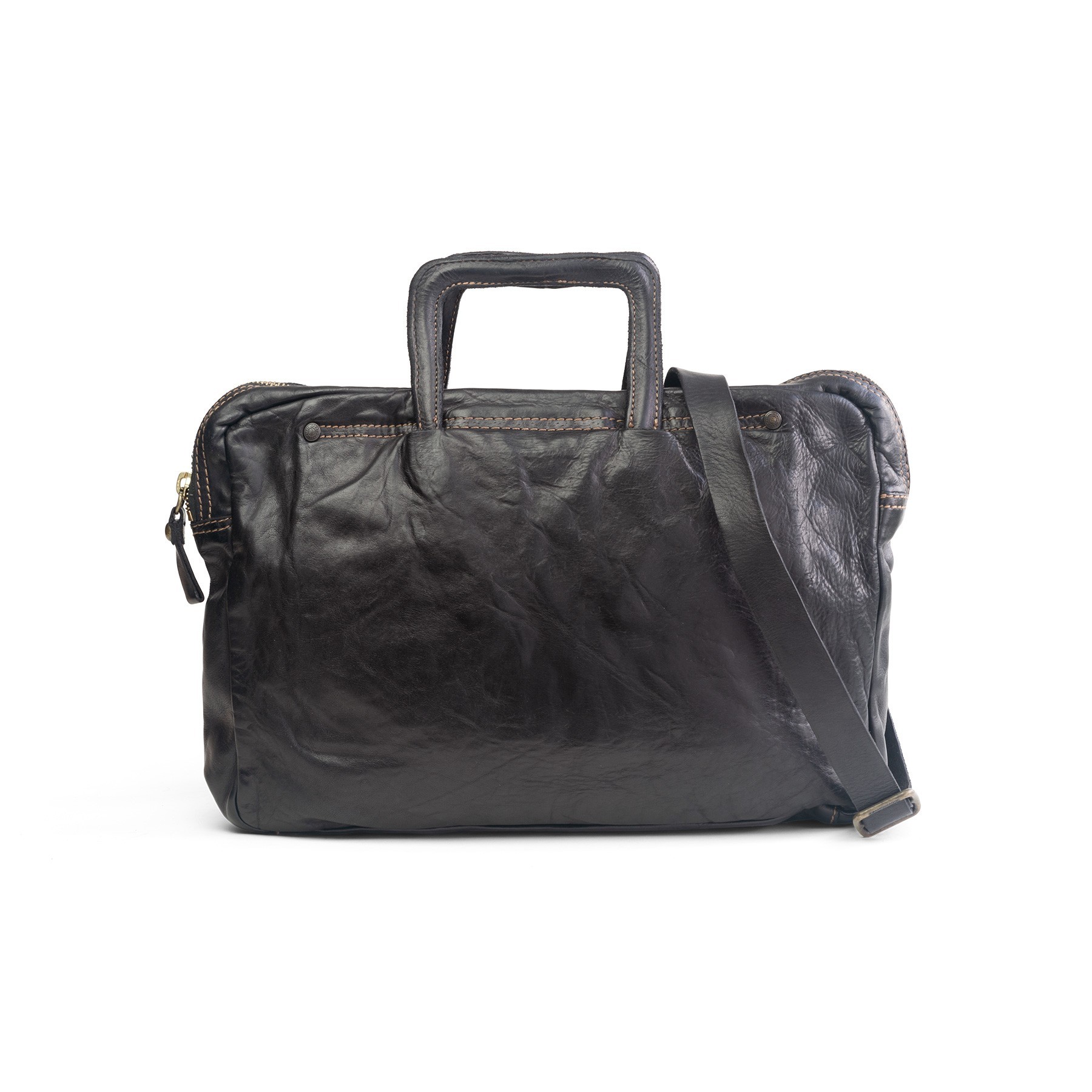 

Сумка Campomaggi nero С3874, (40х25х6 см), черная