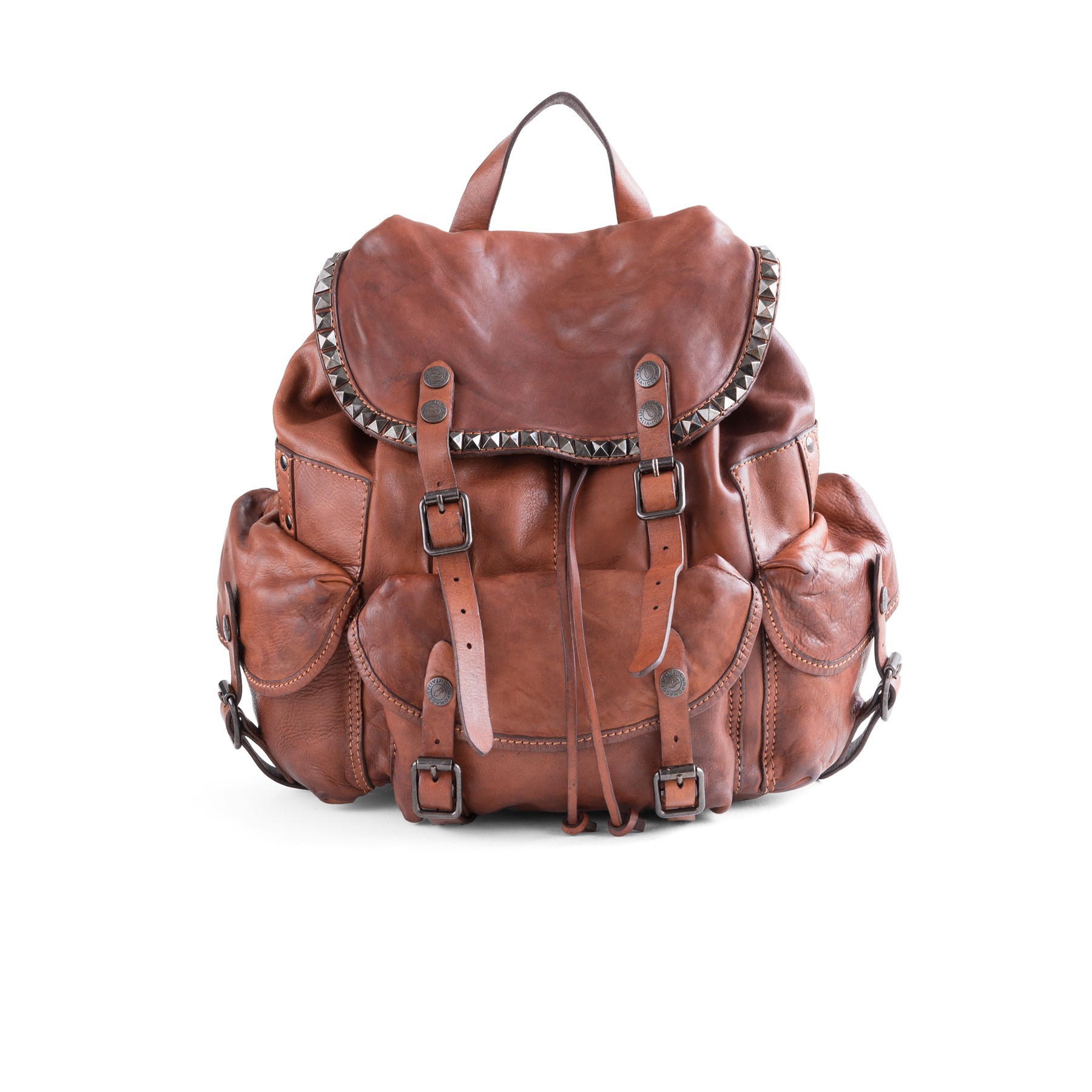 

Рюкзак Campomaggi cognac C3670 VL, (30х28х15 см), цвет-коьяк
