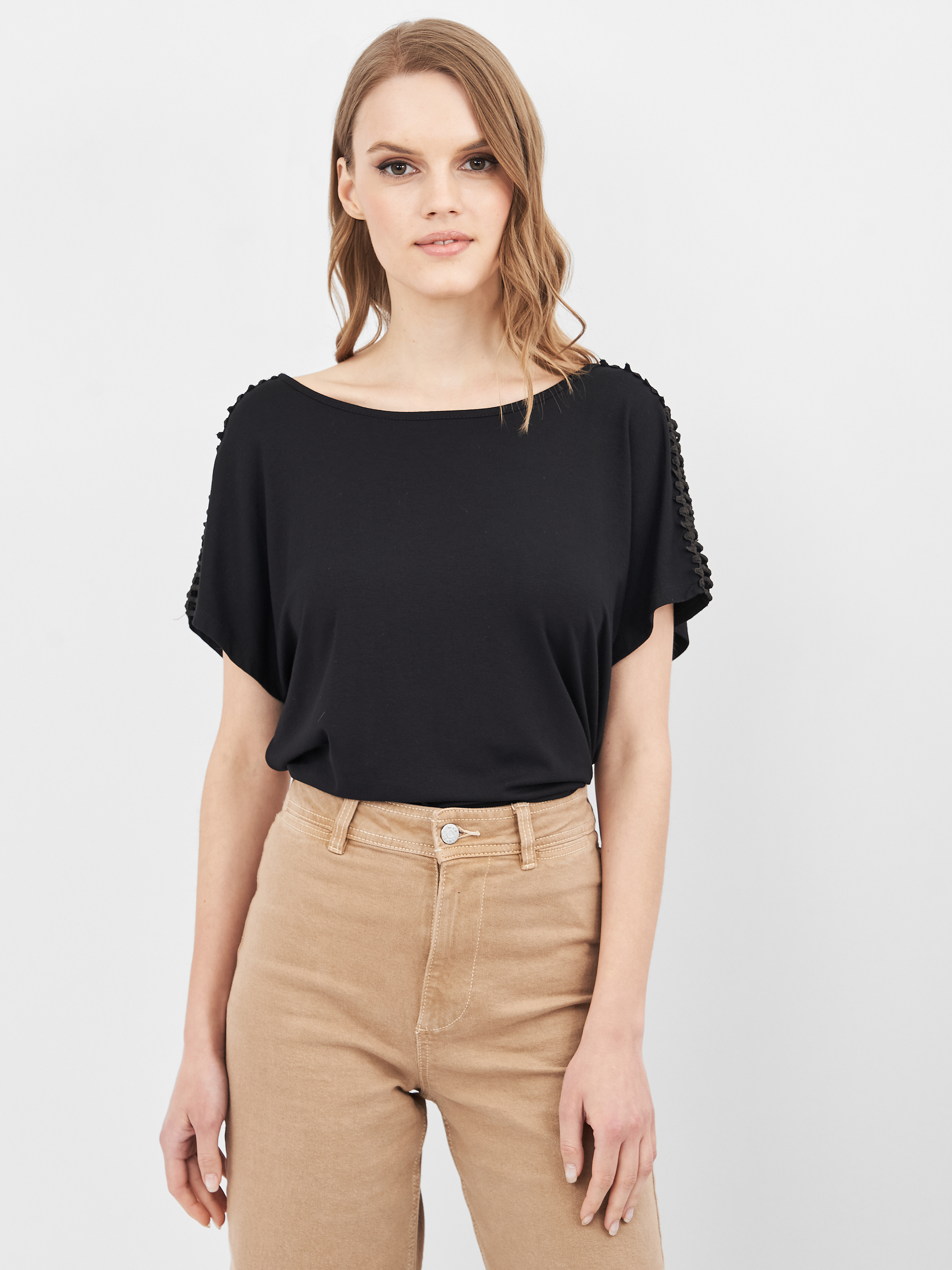 

Футболка Koton 7YAB17066ZK 2XL Black