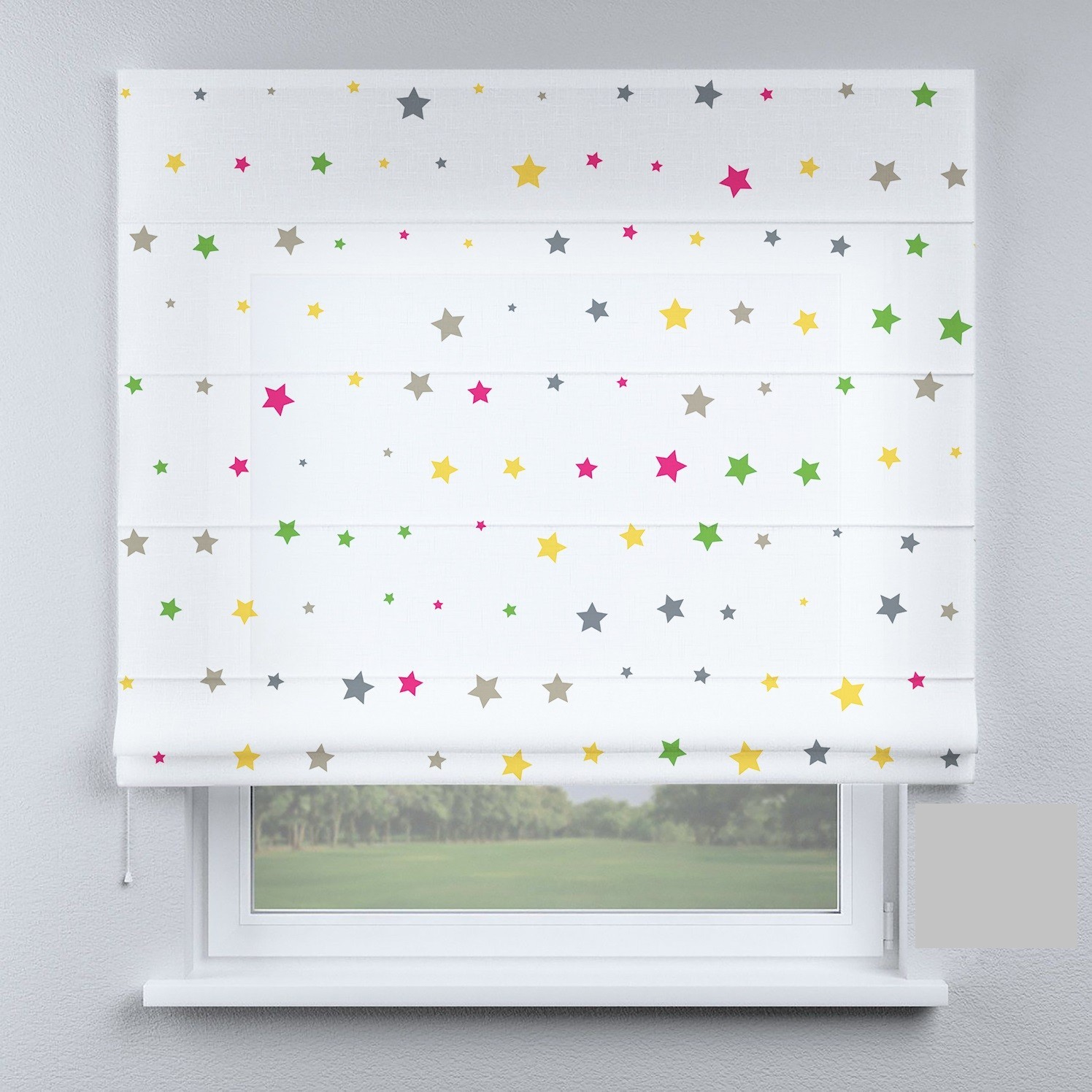 

Римские шторы DECOLIV звездочки 270*170 см