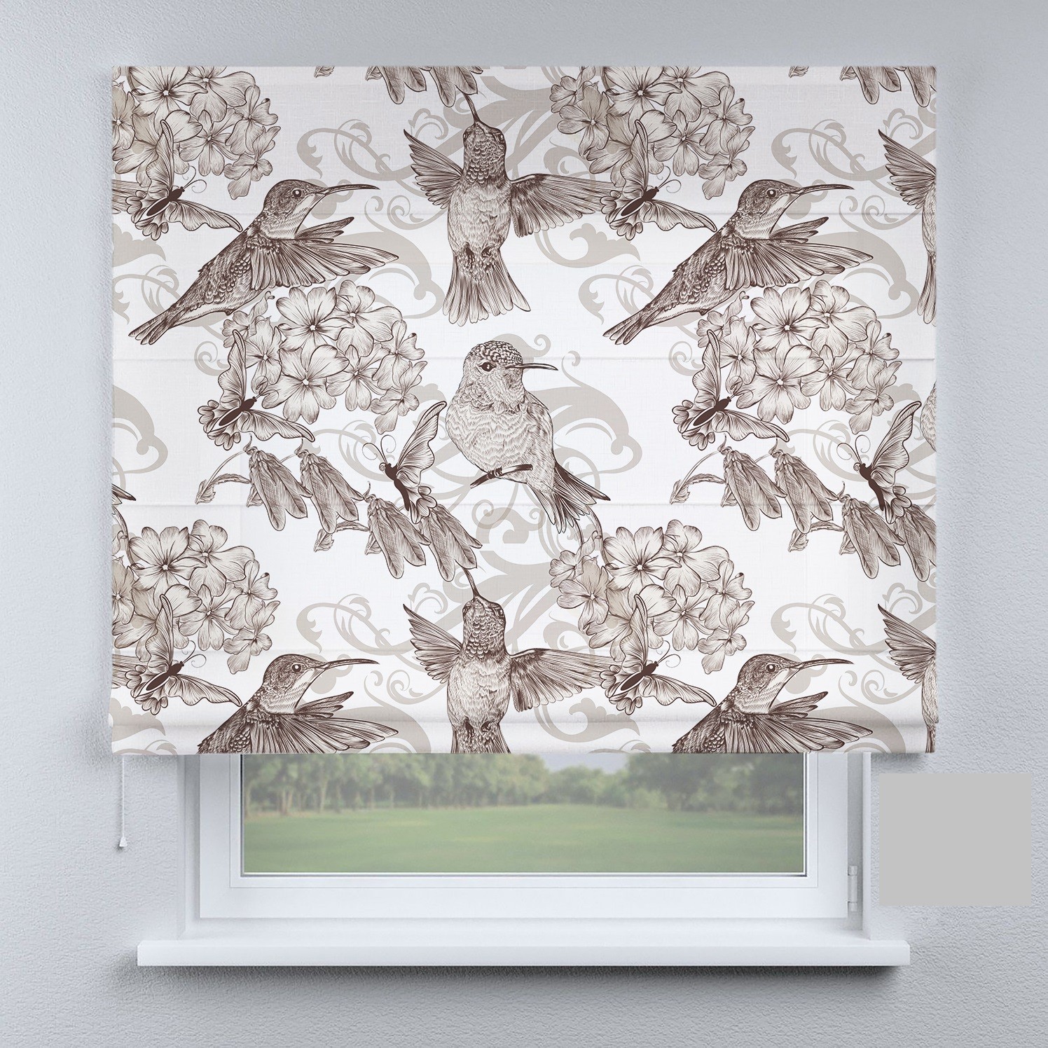

Римские шторы DECOLIV птички 50*170 см