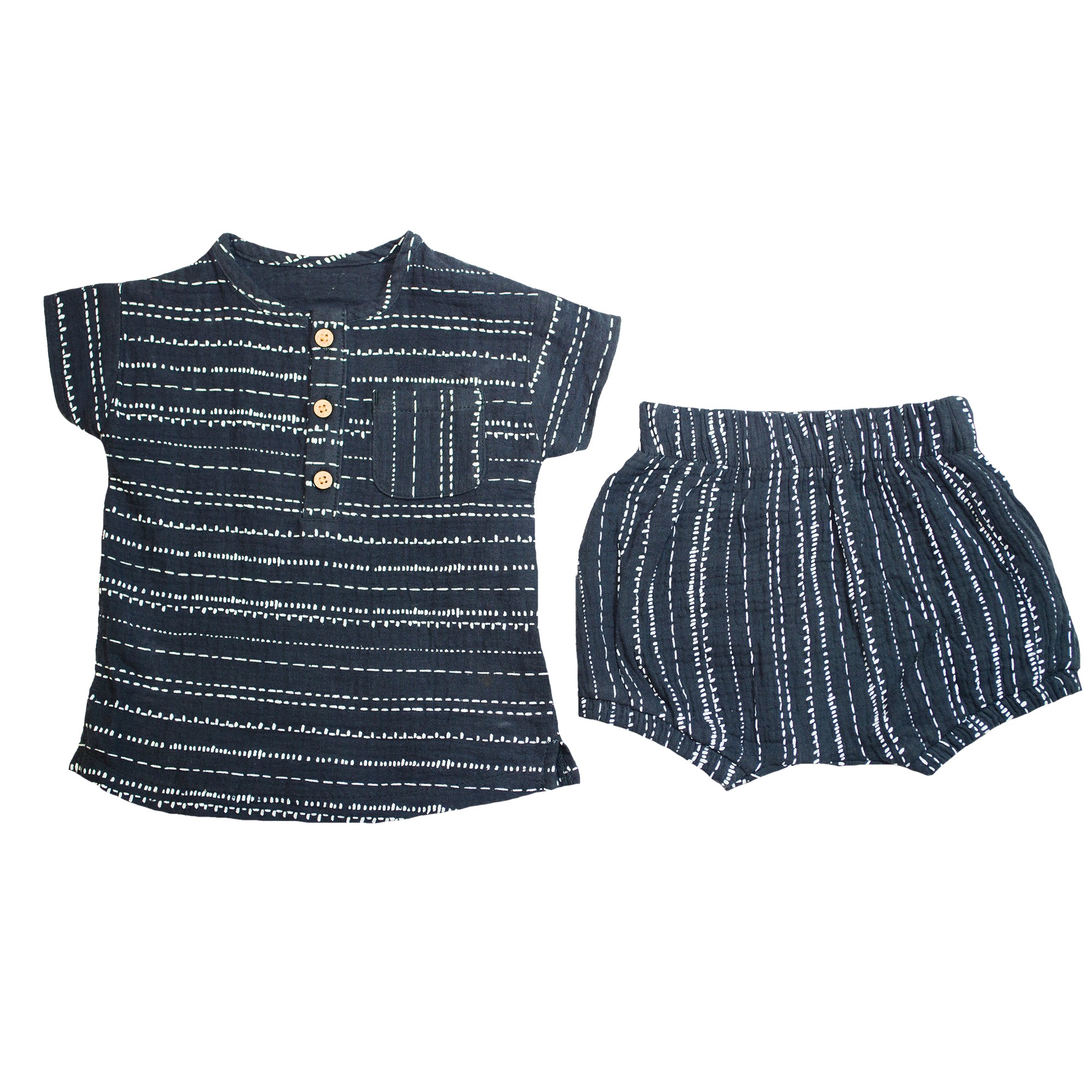 

Комплект для мальчика ( 1 шт ) George тёмно-синий полосатый футболка-поло и короткие шорты 9-12М (74-80 см) 11 кг 1148