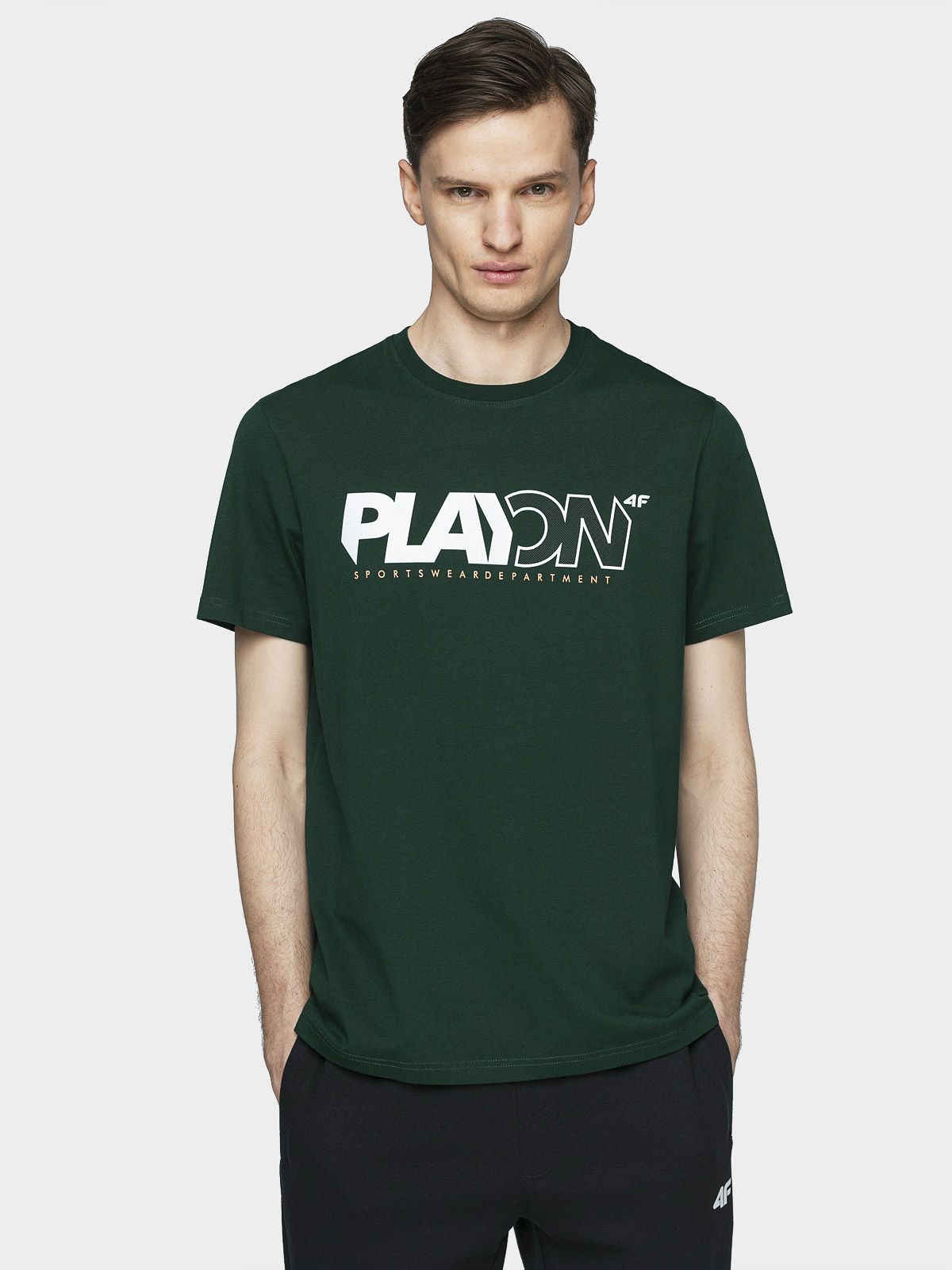 

Футболка 4F H4L21-TSM013-40S L Dark Green