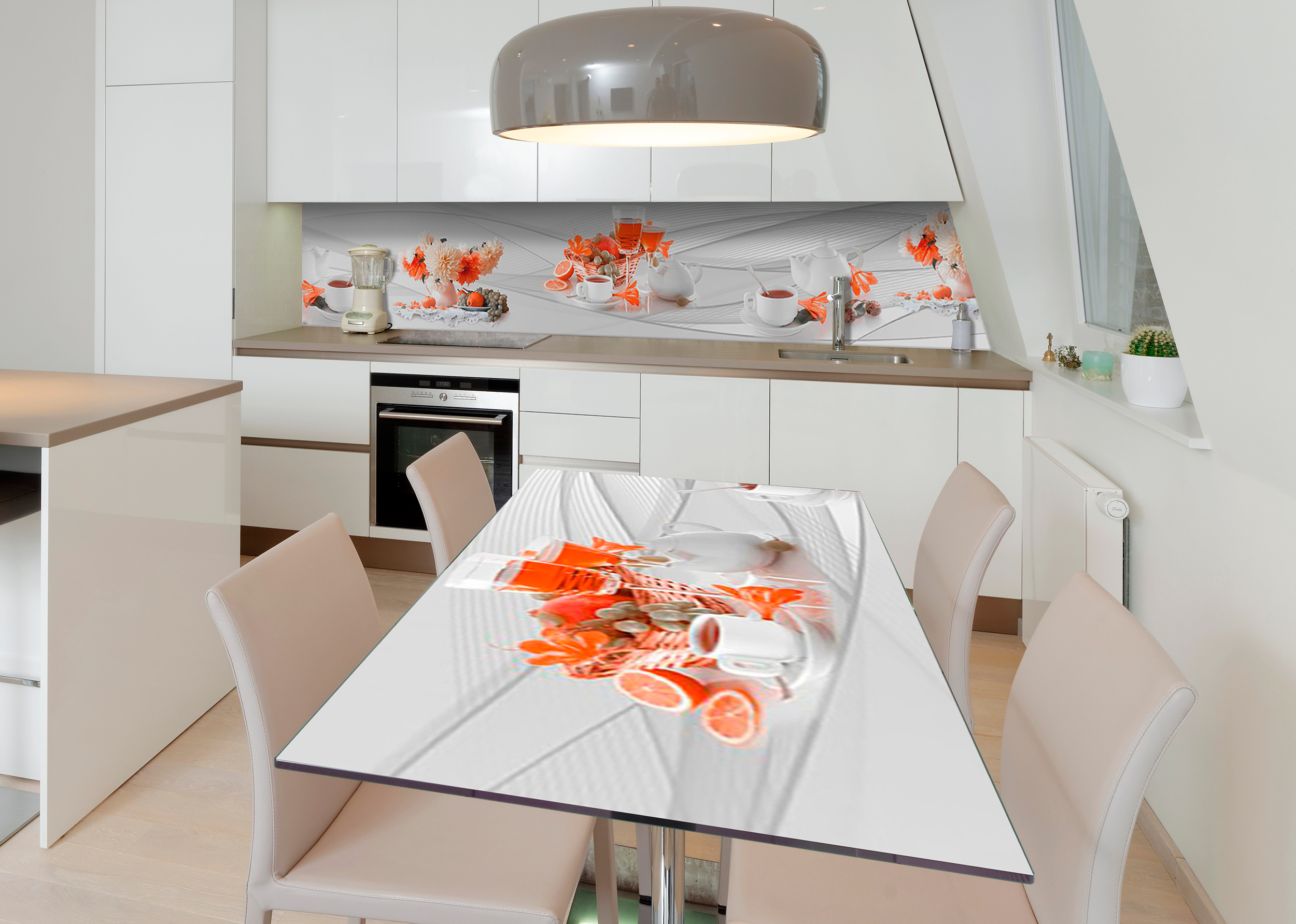 

Виниловая 3D наклейка на стол Zatarga Оранжевая душа 650х1200 мм (Z182725/1st)