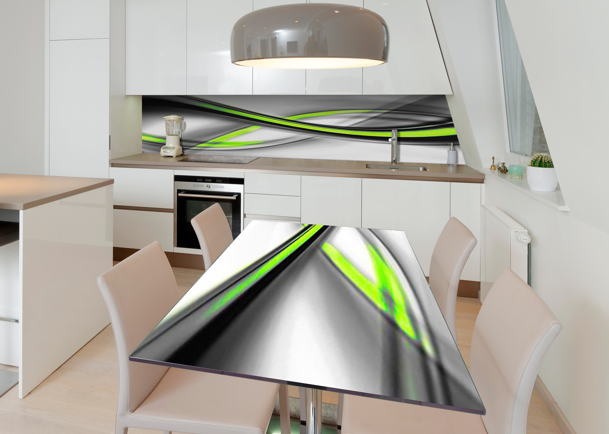 

Виниловая 3D наклейка на стол Zatarga Гибкость линий 650х1200 мм (Z182982/1st)