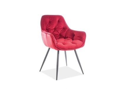 

Кресло мягкое Интарсио CHERRY VELVET бордо