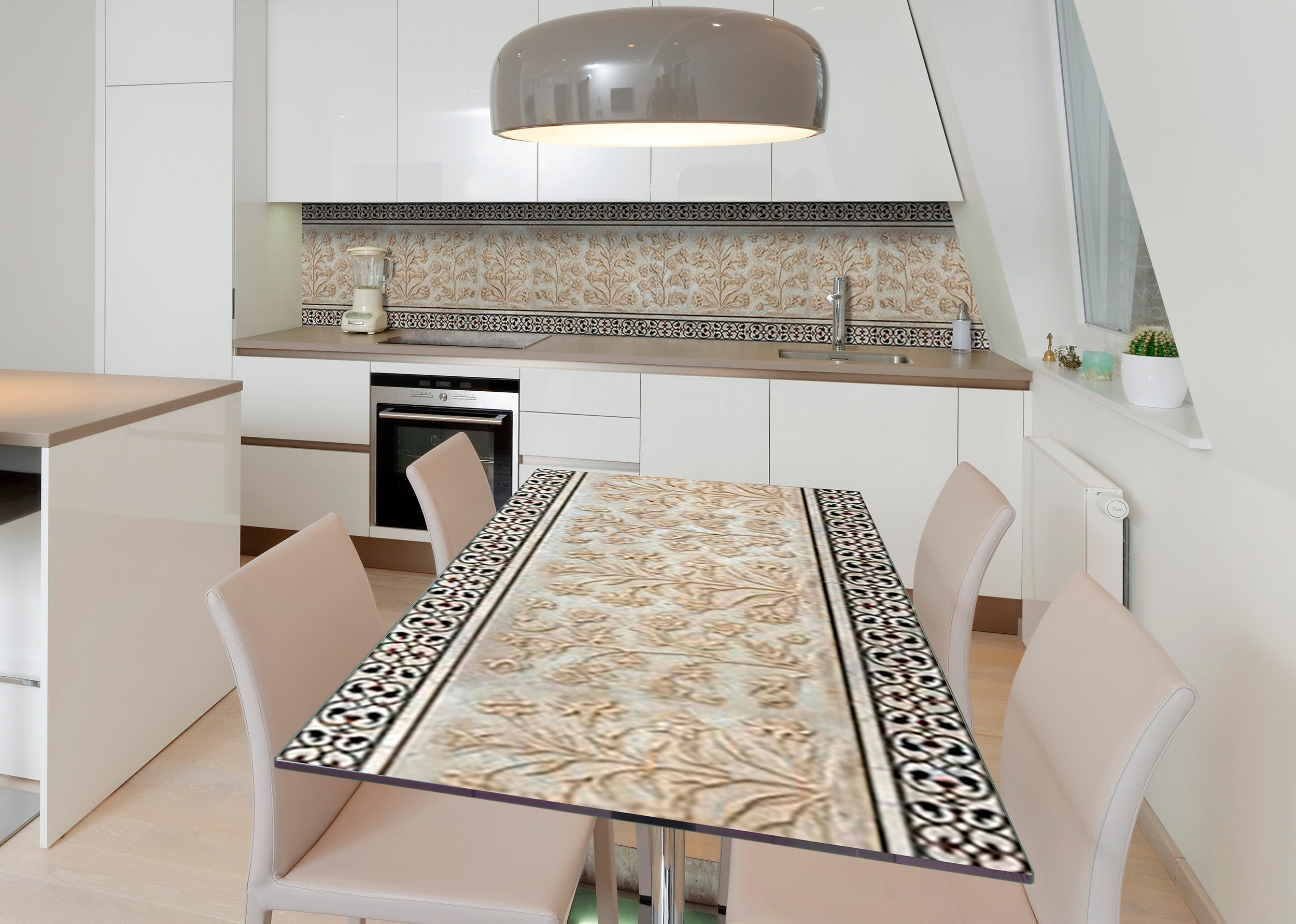 

Виниловая 3D наклейка на стол Zatarga Греческая лепка 650х1200 мм (Z183169/1st)