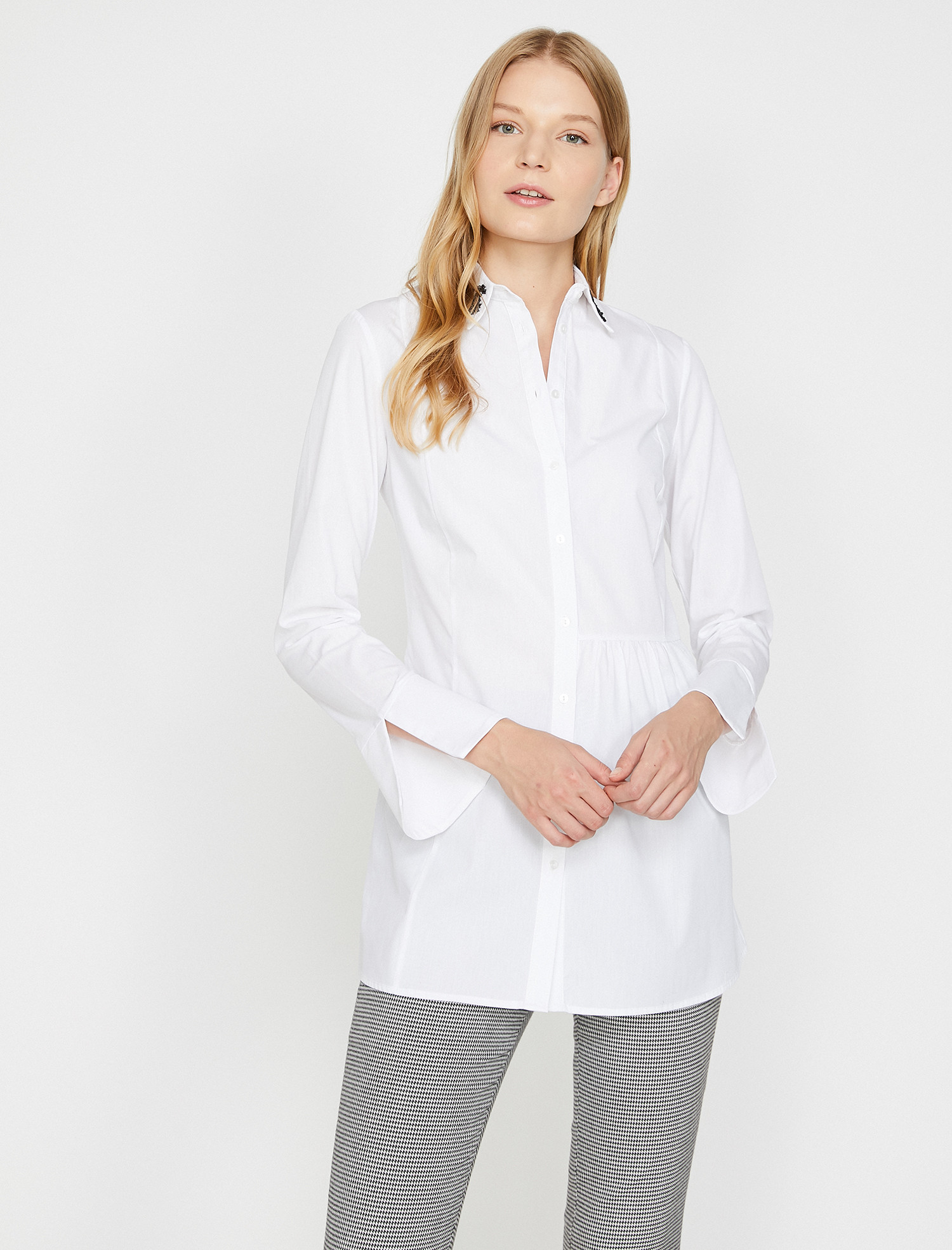

Рубашка Koton 0KAK66347IW-000 36 White
