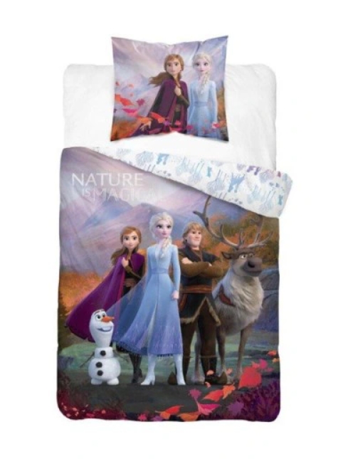 

Постельное белье Эльза Анна ICELAND Холодное сердце Disney (наволочка+пододеяльник), Оригинальная лицензия Frozen II 160x200 см (3283/ FRO 32/160)